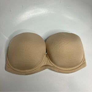 Wacoal nude strapless bra size‎ 32DDD